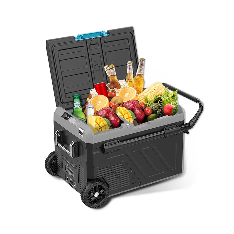 large capacity car freezer portable car fridge