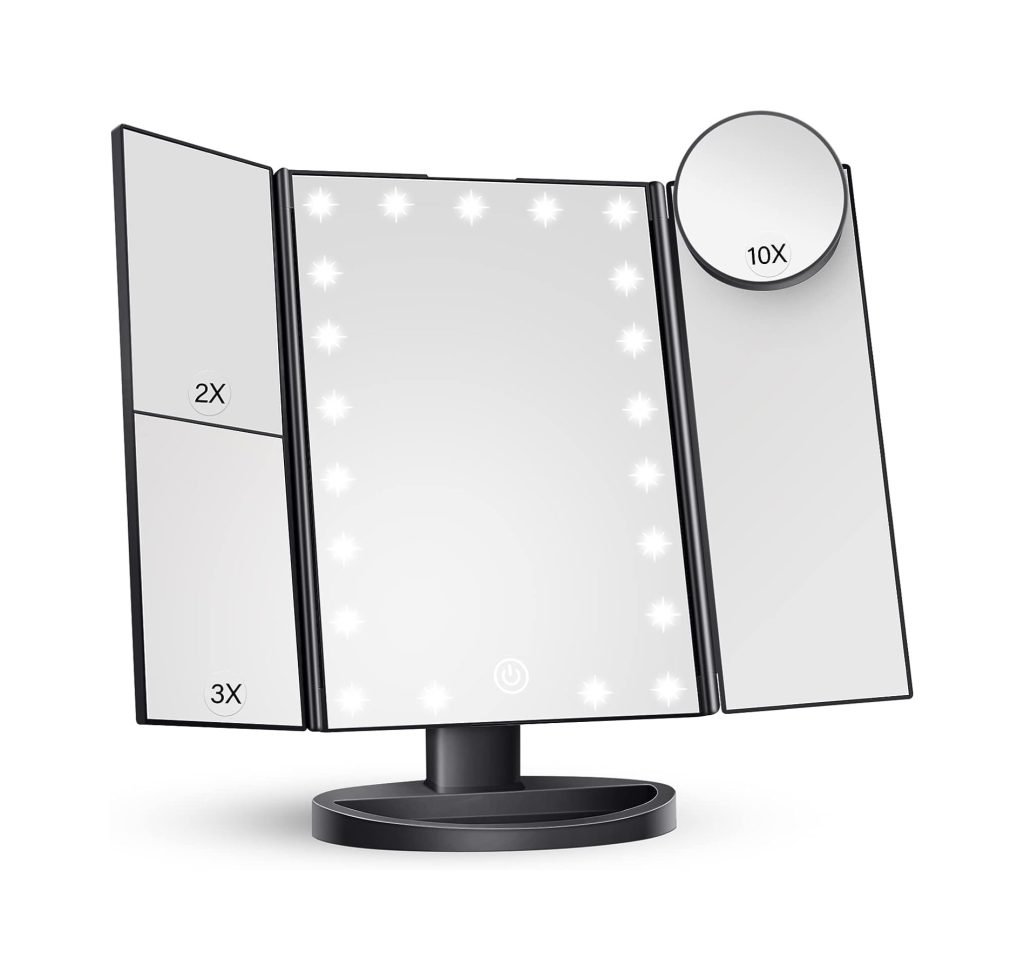 2X 3X 10X Magnification mirror