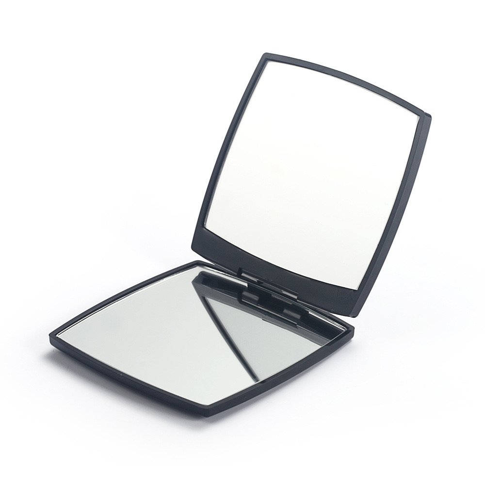 Black Compact Two Side Gift Mirrors