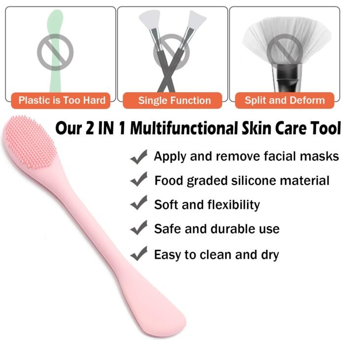 2 in 1 Silicone Face Mask Brush