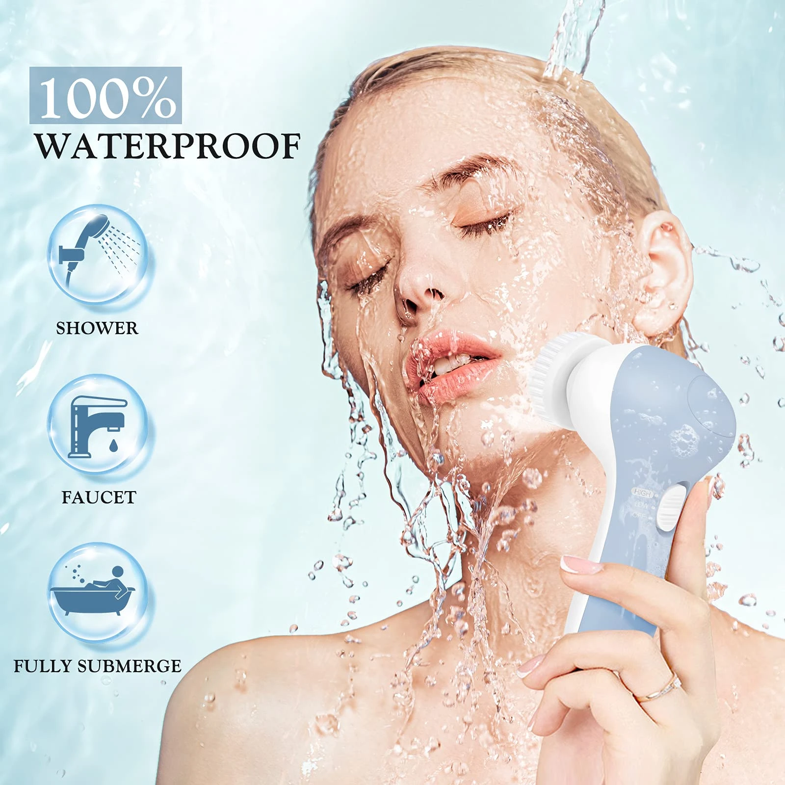Electric Facial Cleansing Brush Deep Facial Clean ODM