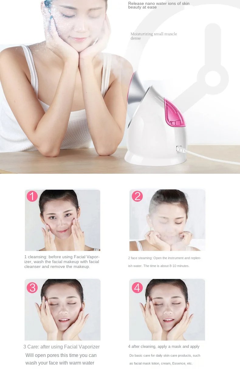 Ionic Face Steamer 
