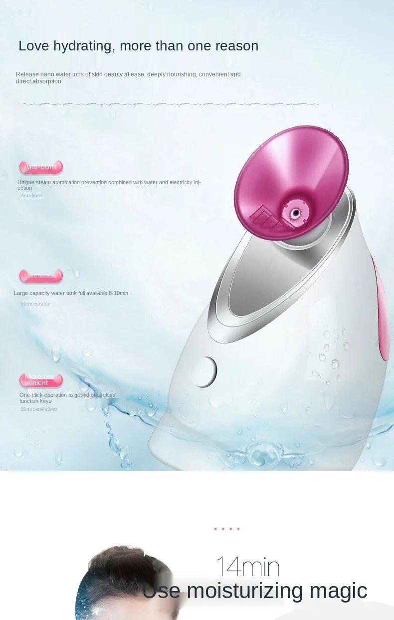 Ionic Face Steamer 
