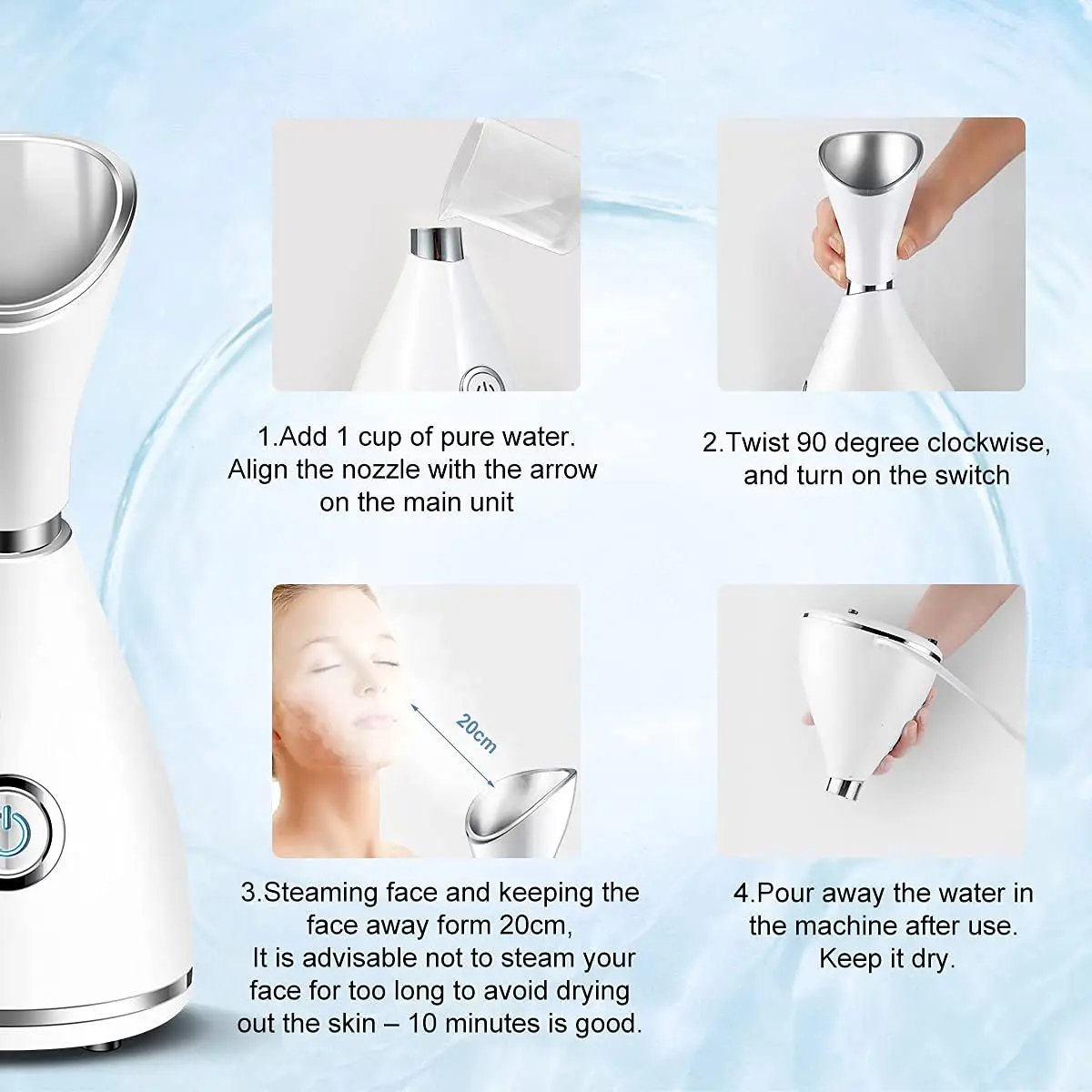 Table Facial Steamer 