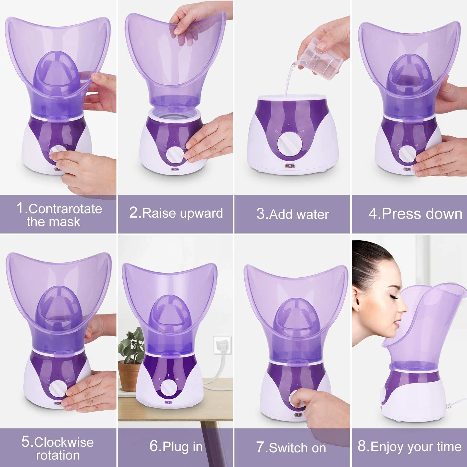 Nano Facial Steamer User Guide