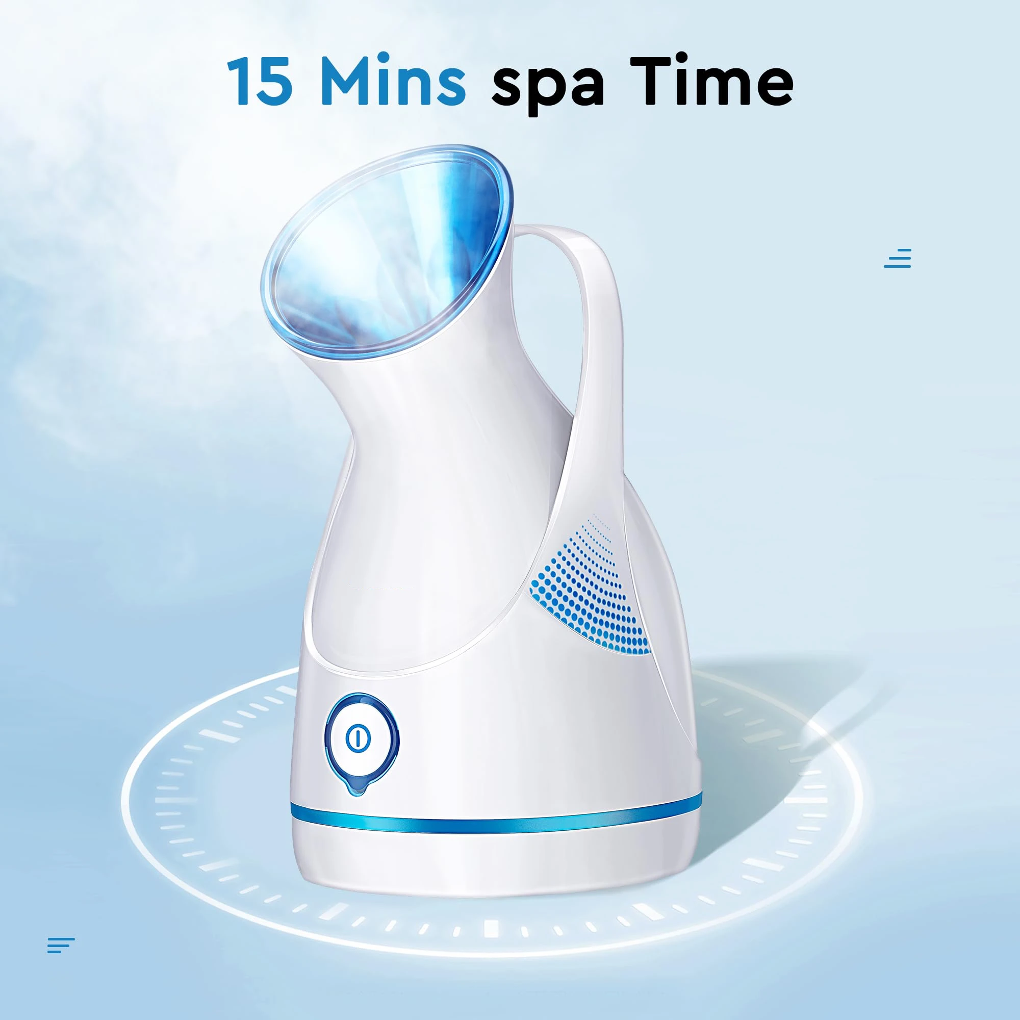 Nano Ionic Facial Steamer 15 Mins Set