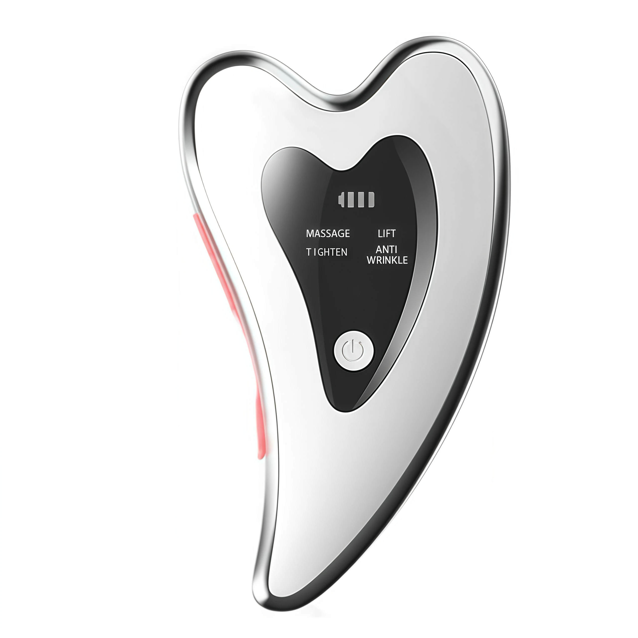 Electric Red Light Heat Vibration Guasha Facial Lifting Tool Custom