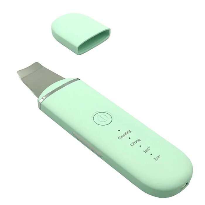 Facial Blackhead Remover Electric Acne Ultrasonic Facial Cleaner Electric Ultrasonic Skin Scrubber Spatula