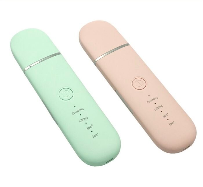 Facial Blackhead Remover Electric Acne Ultrasonic Facial Cleaner Electric Ultrasonic Skin Scrubber Spatula