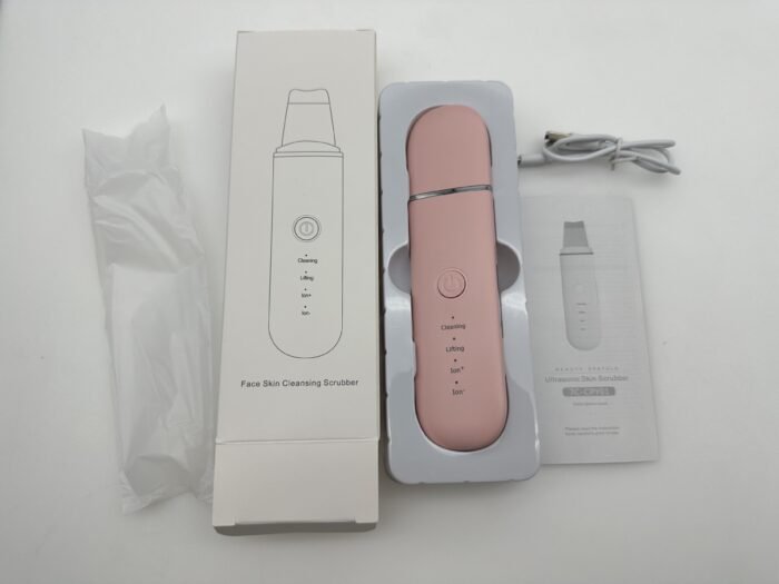 Facial Blackhead Remover Electric Acne Ultrasonic Facial Cleaner Electric Ultrasonic Skin Scrubber Spatula