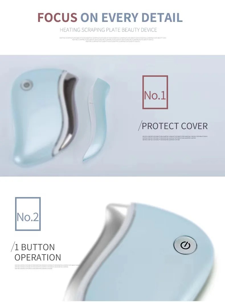 Facial Guasha Beauty Device Trending Body Firming Slimming and Tightening for Personal Care