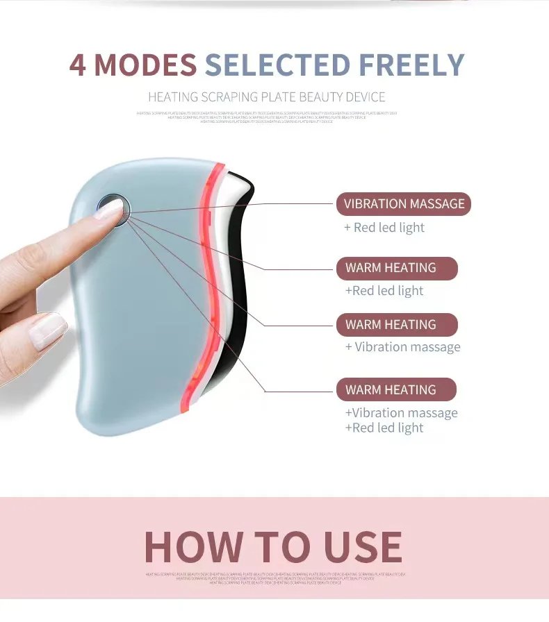 Facial Guasha Beauty Device Trending Body Firming Slimming and Tightening for Personal Care