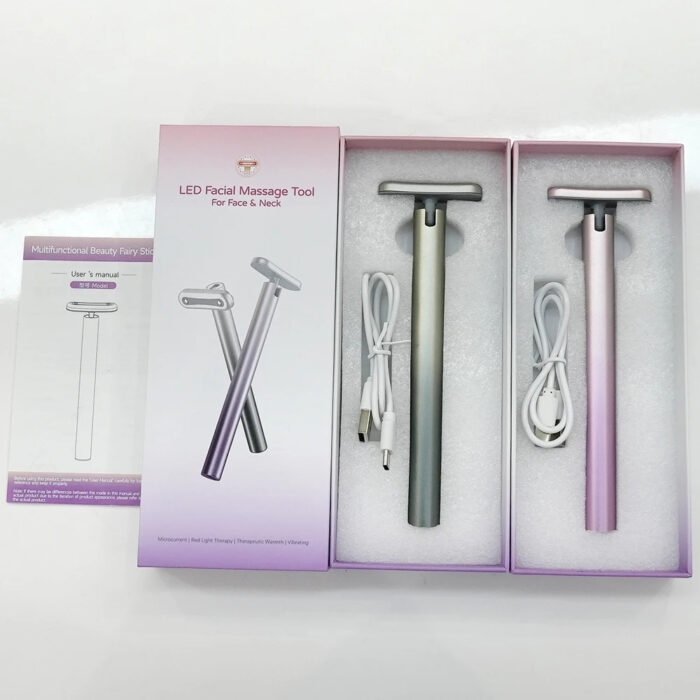 Facial Wand LED Light Therapy Eye Device