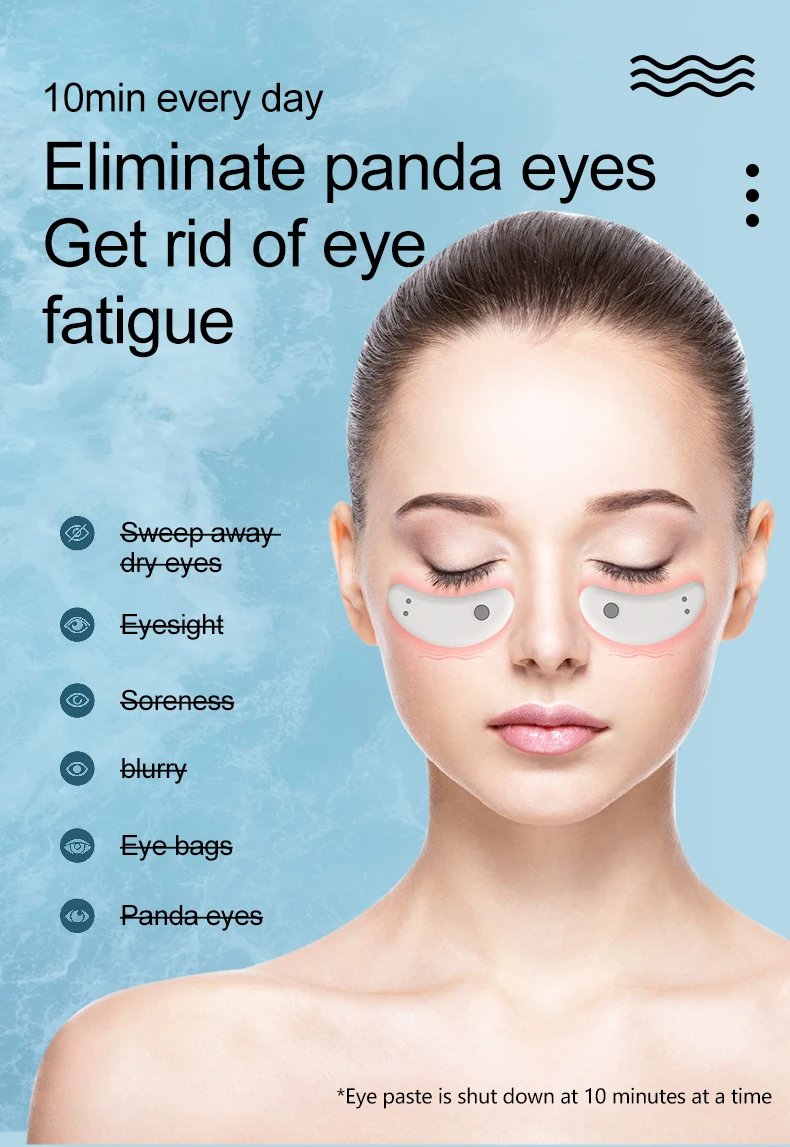 Home Use Smart EMS Eye Care Dark Circles Remove Machine Red Light Therapy Eyes Massager