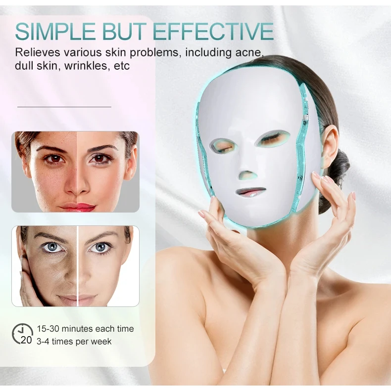 LED Light Therapy Mask Skin Lifting Beauty Devices Supplier