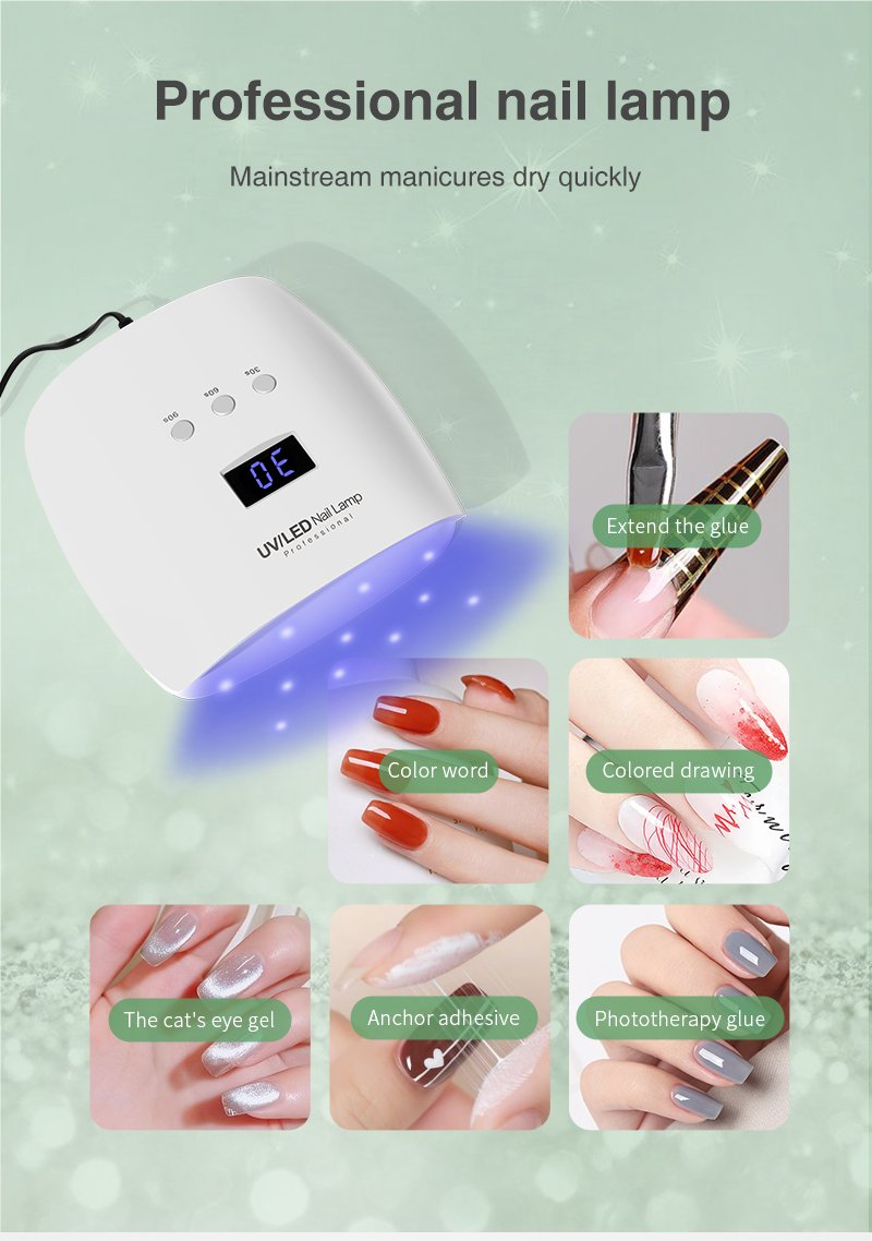Nail Salon Equipment UV Lamp 48w Nail Dryer 