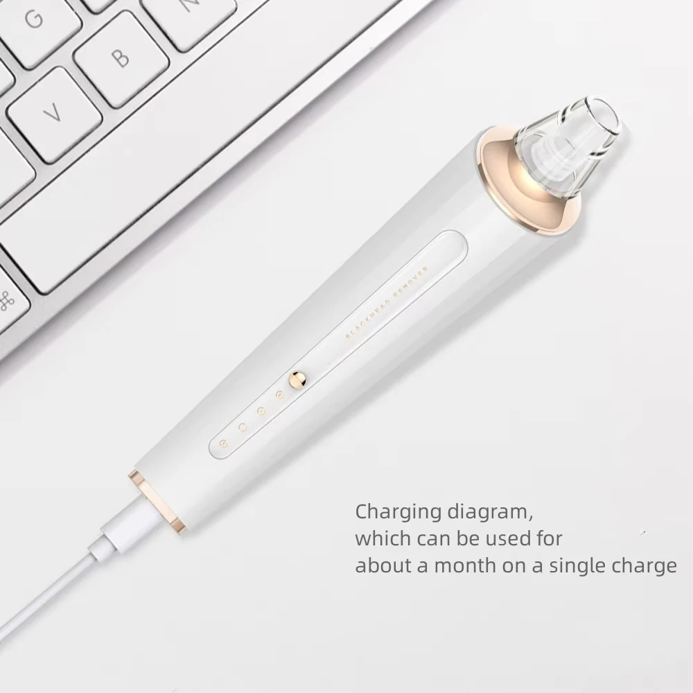 home skincare rechargeable blackhead removal device use