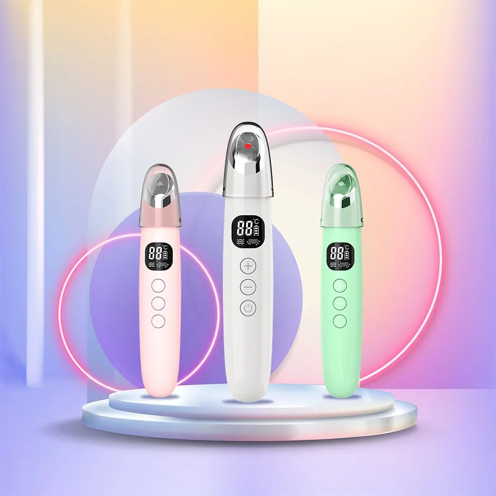 Portable Hot Compress Eye Massage Red light Eye Beauty Device Electric for Dark Circles Puffiness 