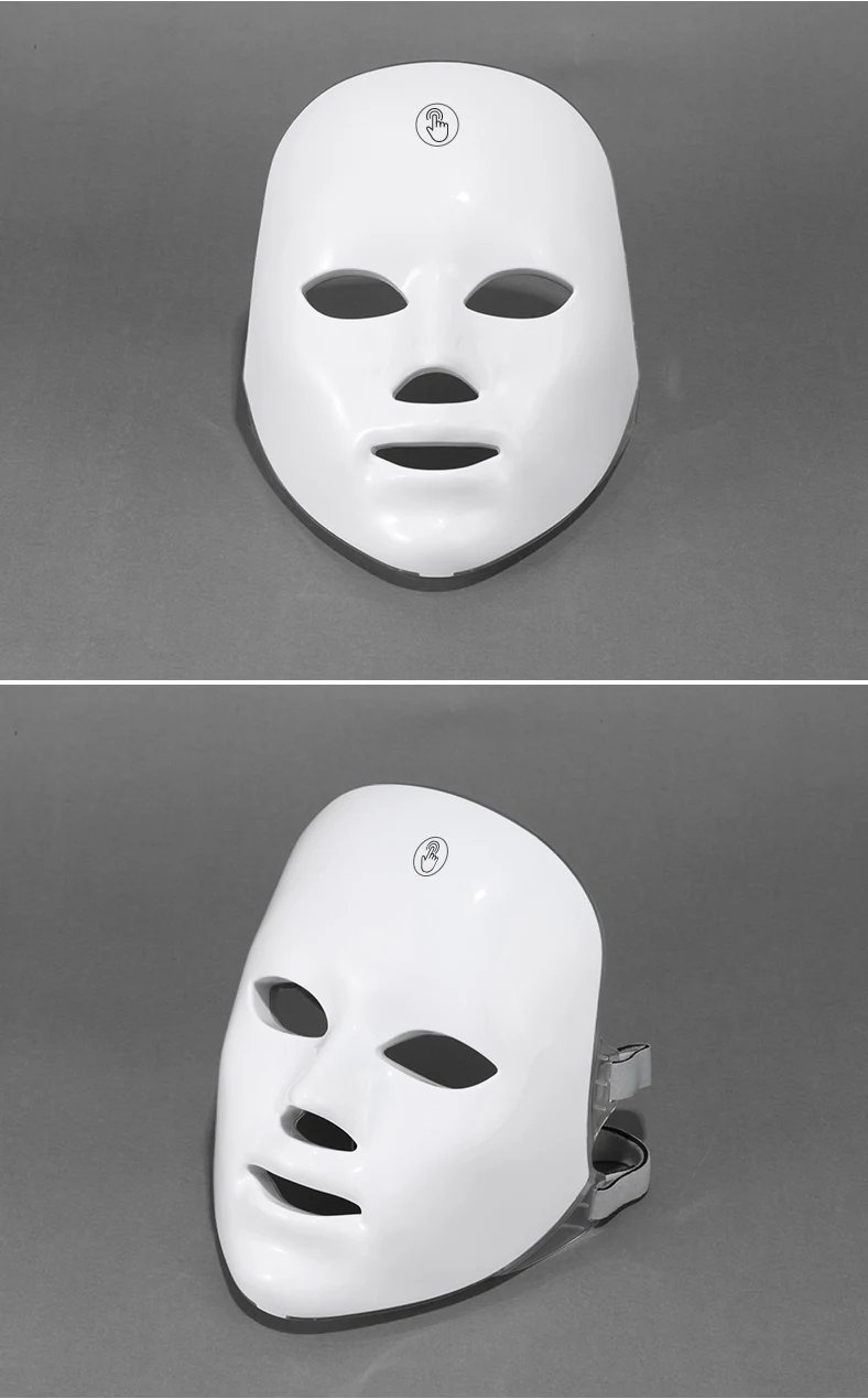 Rechargeable Facial LED Mask 7 Colors LED Home Face Lifting Whitening Beauty Device