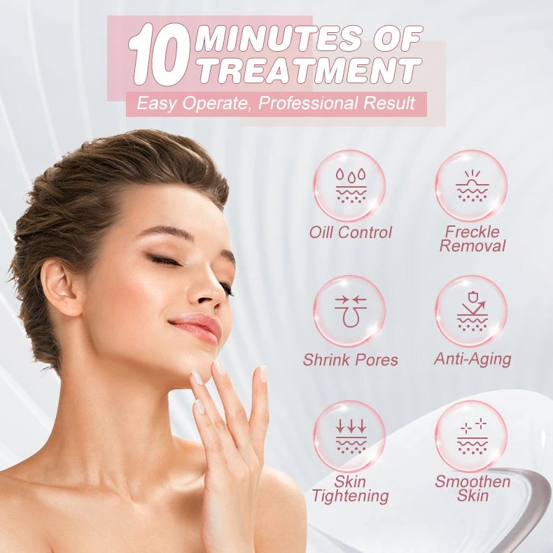 Rechargeable Facial LED Mask 7 Colors LED Home Face Lifting Whitening Beauty Device