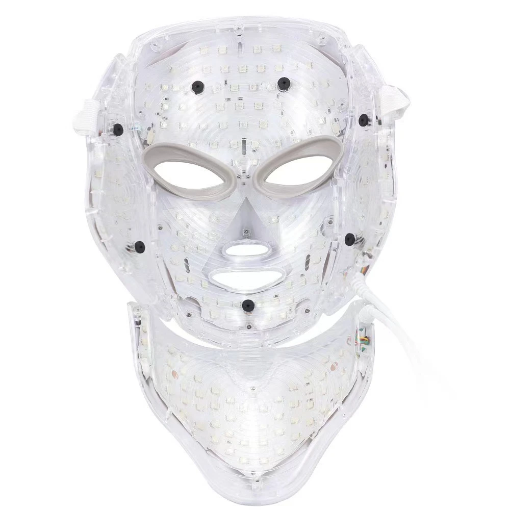 7 Colors Full Face LED Light Therapy Mask Facial Lifting Beauty Salon Wholesale - Image 3