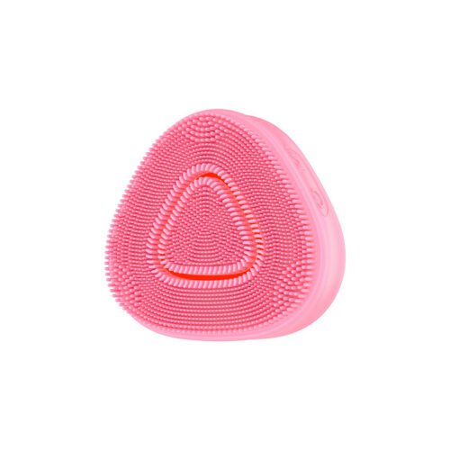 Silicone Waterproof USB Rechargeable EMS Phototherapy Cleansing Massager Heating Vibration Pore Cleaning Face Care Silicone Beauty Cleansing Brush
