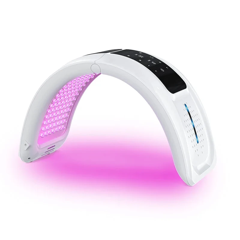 7 Colors Photon LED Light Therapy Machine Foldable Beauty Equipment OEM