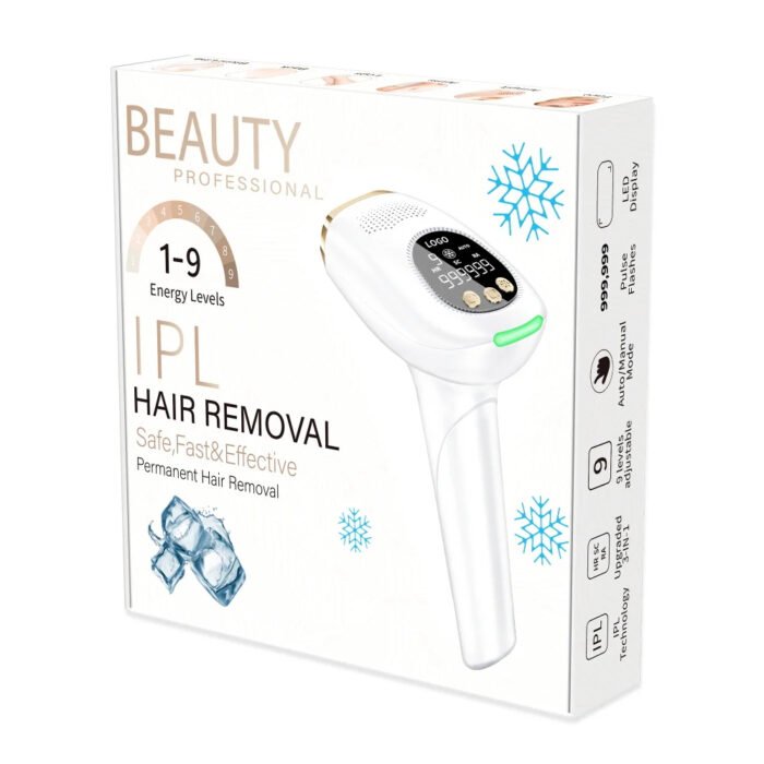 Armpit Body Ice Epilation Machine Magnetic Replaceable Heads Painless Cooling Depilator Device Permanent Epilator