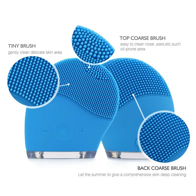 Electric Face Cleaning Brush Deeply Clean and Vibrate Massage Multifunctional Facial Device