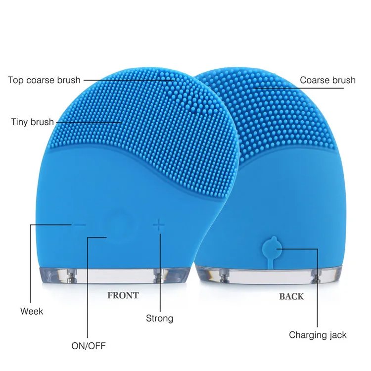 Electric Face Cleaning Brush Deeply Clean and Vibrate Massage Multifunctional Facial Device