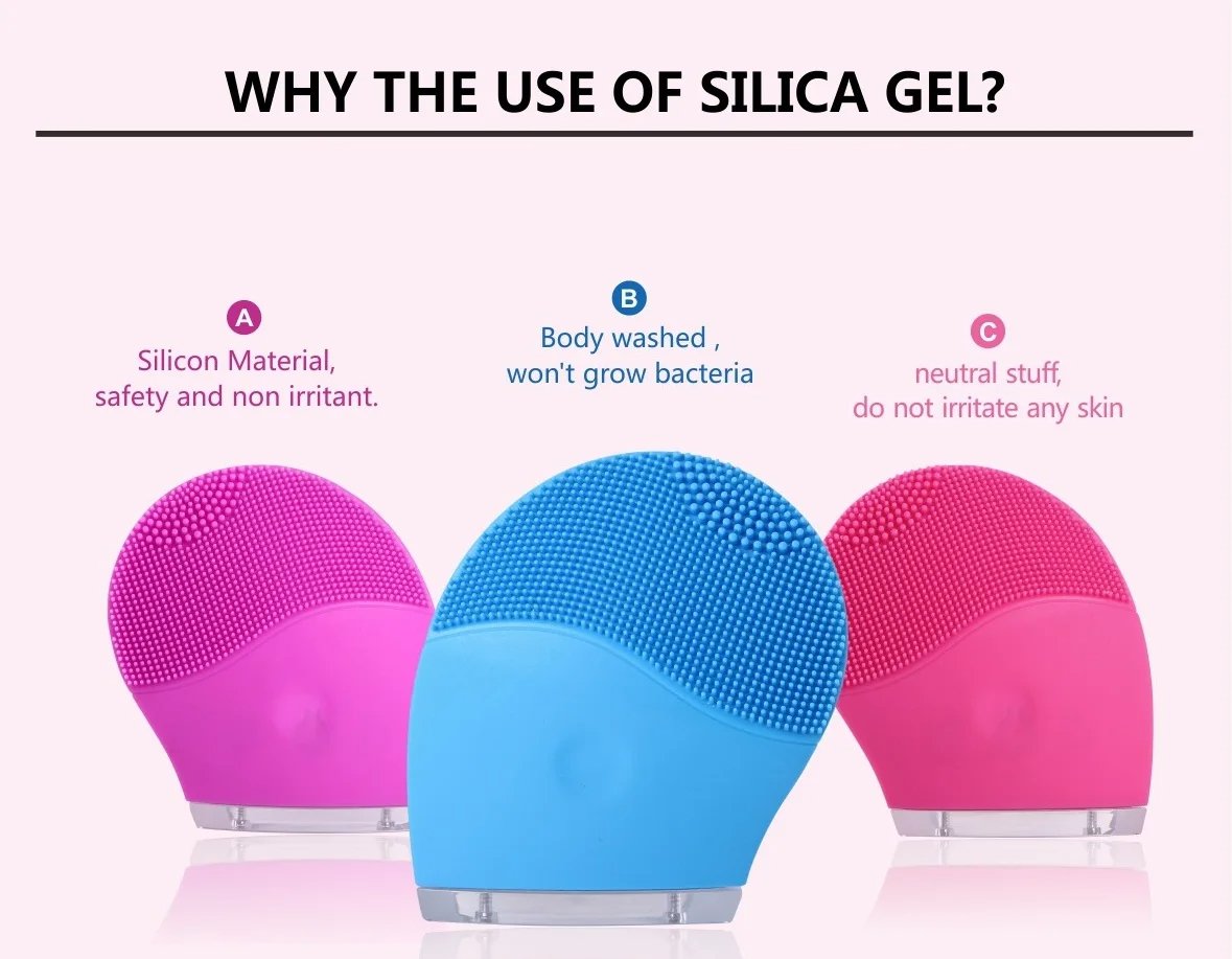Electric Face Cleaning Brush Deeply Clean and Vibrate Massage Multifunctional Facial Device