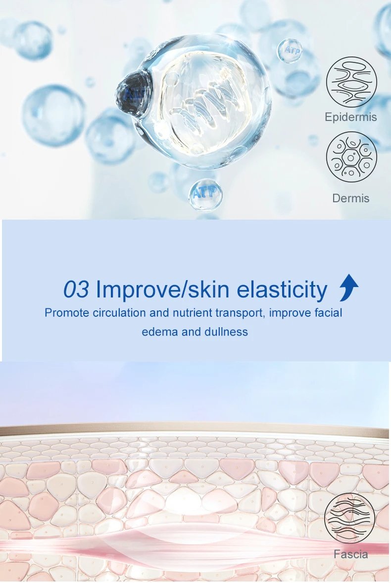 Home Use EMS Microcurrent Facial Massage Instrument Electric Face And Neck Lift Massager