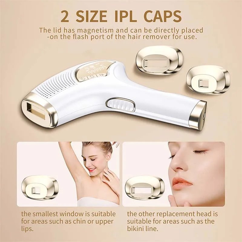 IPL Hair Removal Equipment Permanent After Several Uses Painless Epilator Hair Removal
