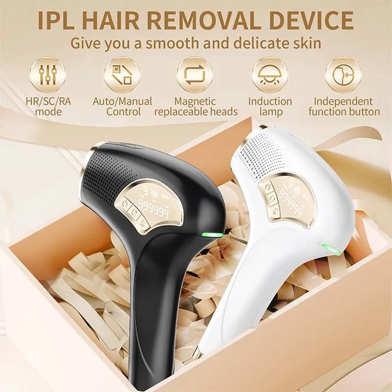 IPL Hair Removal Equipment Permanent After Several Uses Painless Epilator Hair Removal