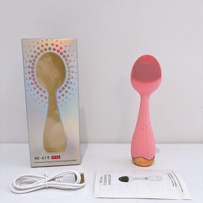 IPX5 Waterproof Silicone Double Side Face Cleansing Brush