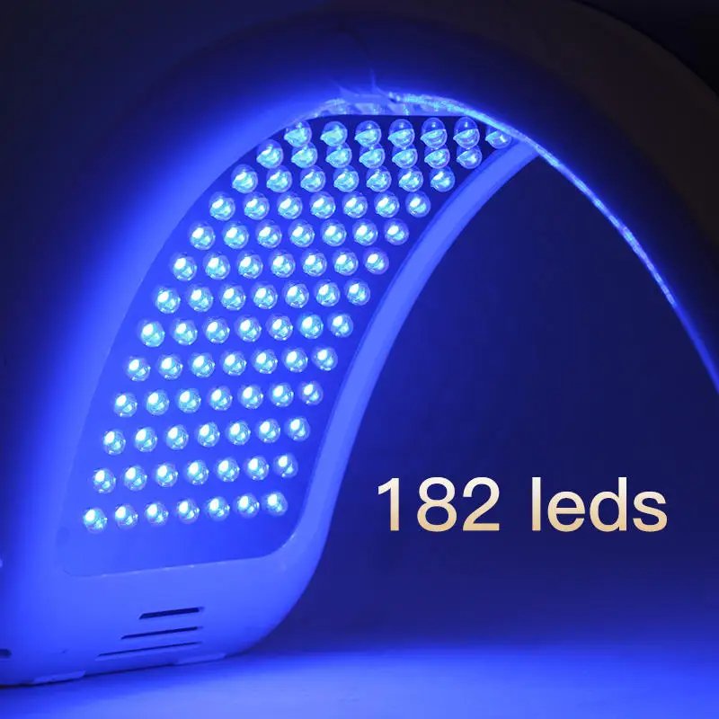 Led 7 Colors Photon LED Light Therapy PDT Machine Facial Body Skin Rejuvenation Led Red Light Skincare Machines