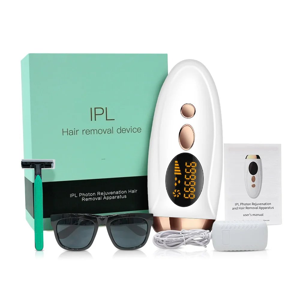 Painless IPL Hair Removal Beauty Equipment System Body Facial Hair Removal Machine Electric IPL Laser Epilator