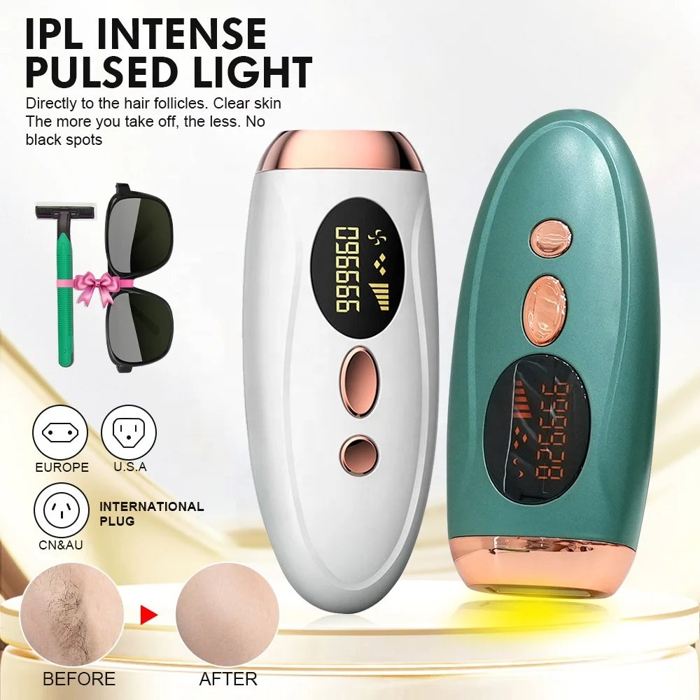 Painless IPL Hair Removal Beauty Equipment System Body Facial Hair Removal Machine Electric IPL Laser Epilator