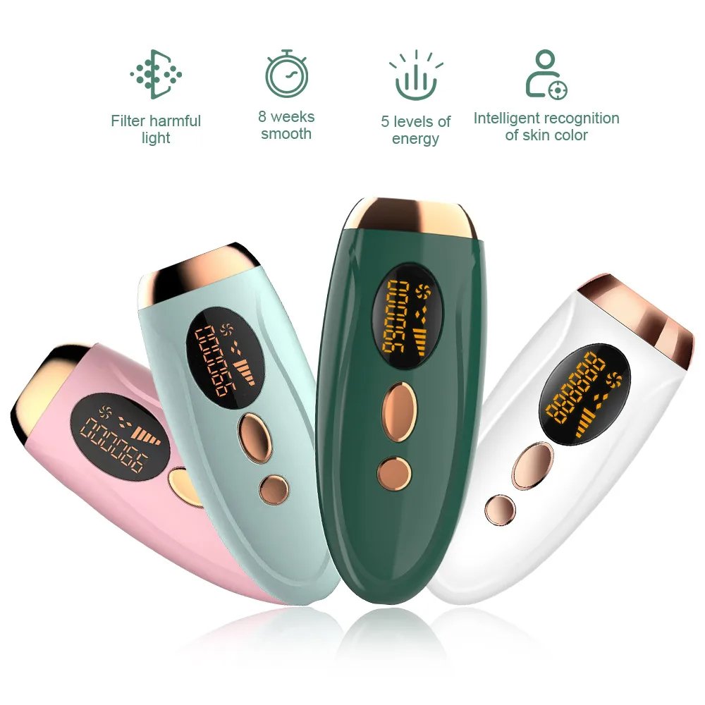 Painless IPL Hair Removal Beauty Equipment System Body Facial Hair Removal Machine Electric IPL Laser Epilator