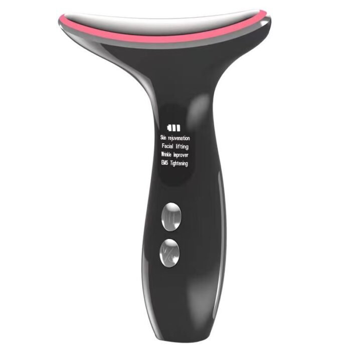 Portable Face Neck lifting Massager LED Light Therapy Firming Wrinkle Removal Device Skin Care Improve Firm Tightening and Smooth