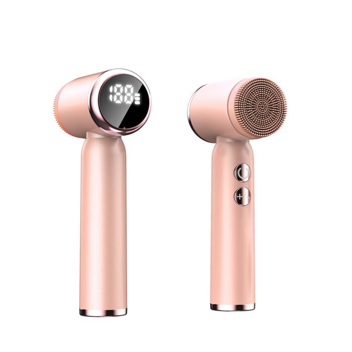 Portable IPX6 Waterproof Facial Cleansing Electric LCD Display Skin Clean Beauty Device