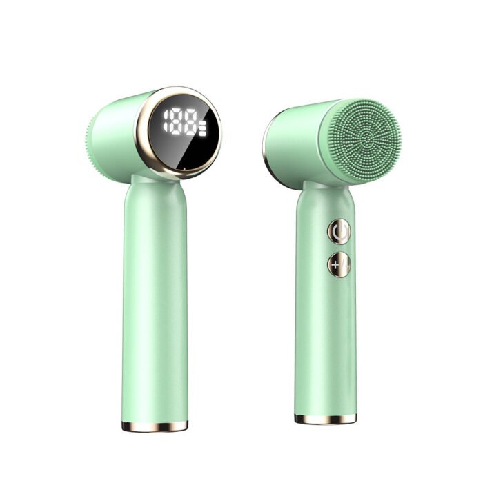 Portable IPX6 Waterproof Facial Cleansing Electric LCD Display Skin Clean Beauty Device