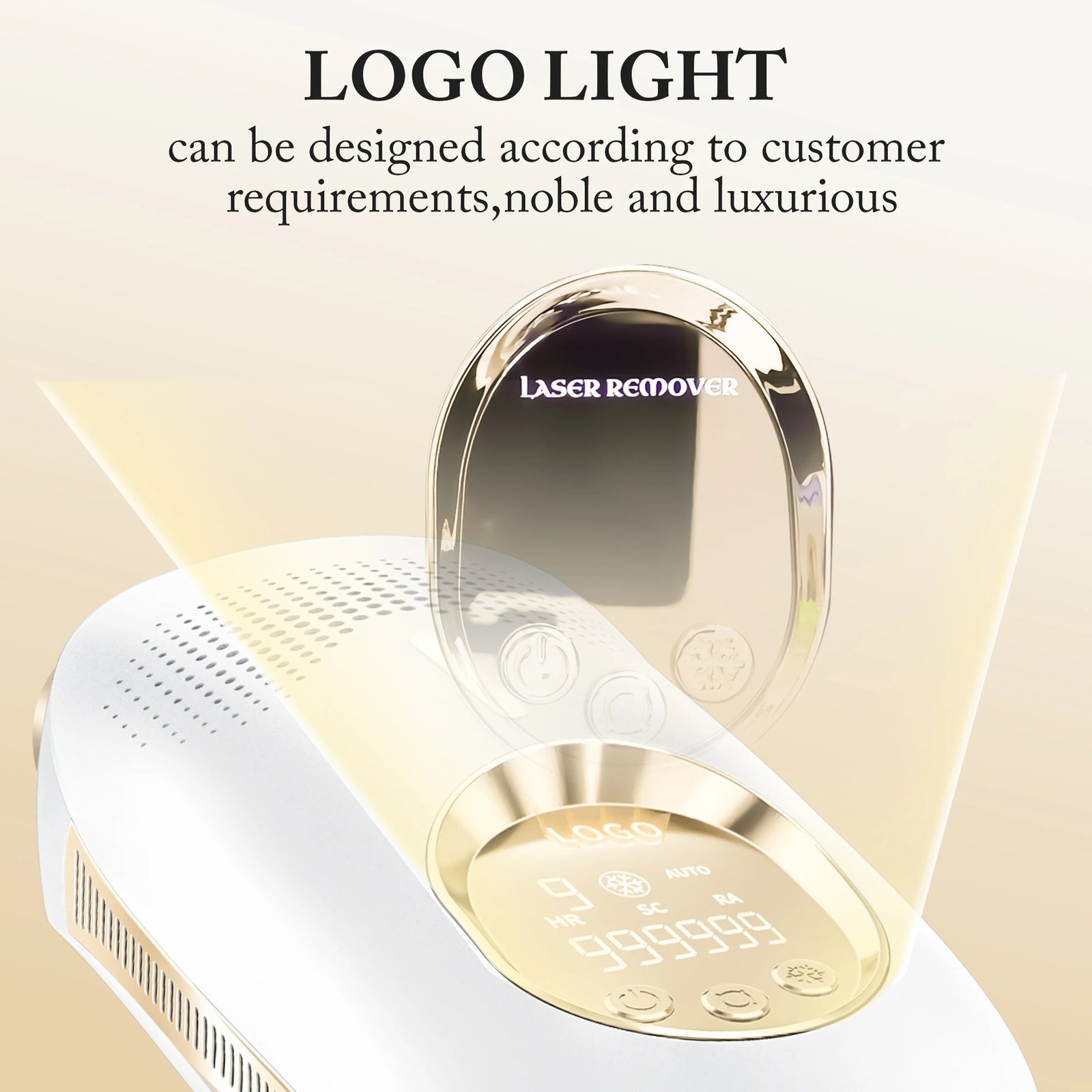 Portable Painless Home Permanent IPL Hair Removal Machine Electric Power Supply Cool IPL Device