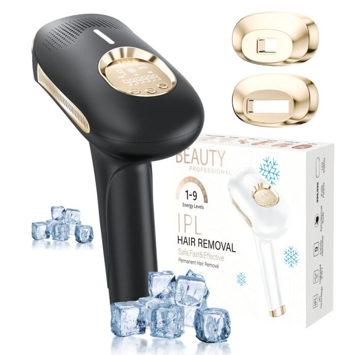 Portable Painless Home Permanent IPL Hair Removal Machine Electric Power Supply Cool IPL Device