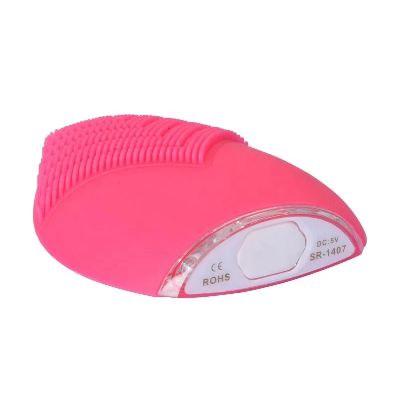 Rechargeable Facial Cleansing Brush Portable Beauty Tools Supplier