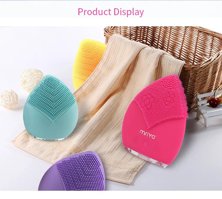 Skin Rejuvenation Multi-Functional Face & Body Electric Scrubber Massager Silicone Cleansing Brush