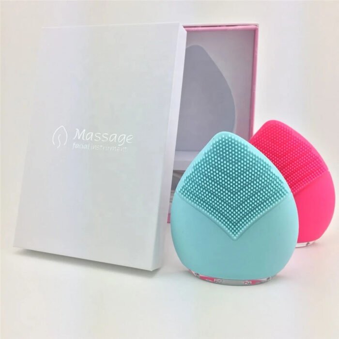 Skin Rejuvenation Multi-Functional Face & Body Electric Scrubber Massager Silicone Cleansing Brush