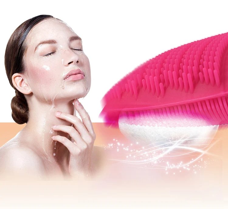 Skin Rejuvenation Multi-Functional Face & Body Electric Scrubber Massager Silicone Cleansing Brush