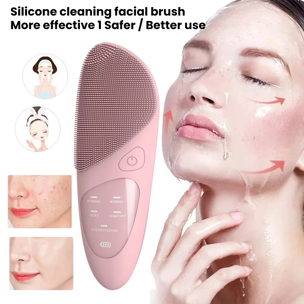 Sonic Electric Facial Brush Facial Care Daily Tools ODM