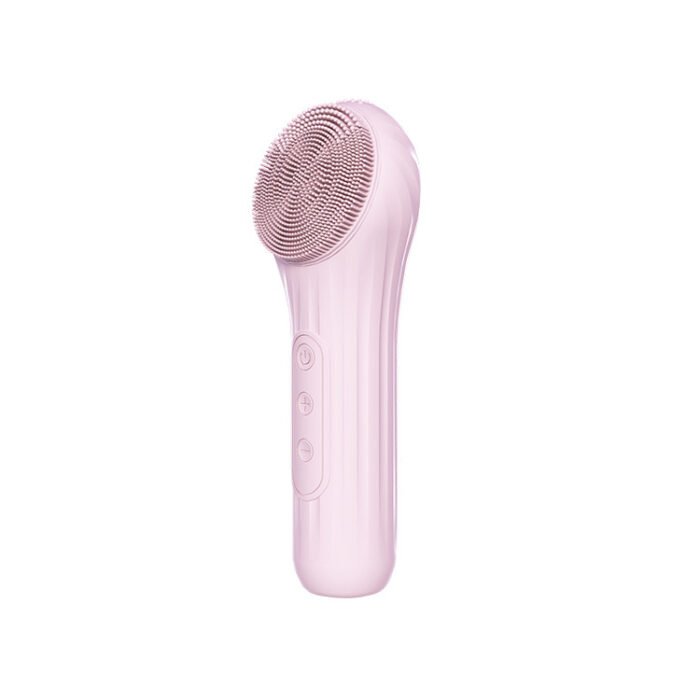 Waterproof Silicone Brushes Deep Cleaning Facial Cleansing Brush with Heat Hot Compress